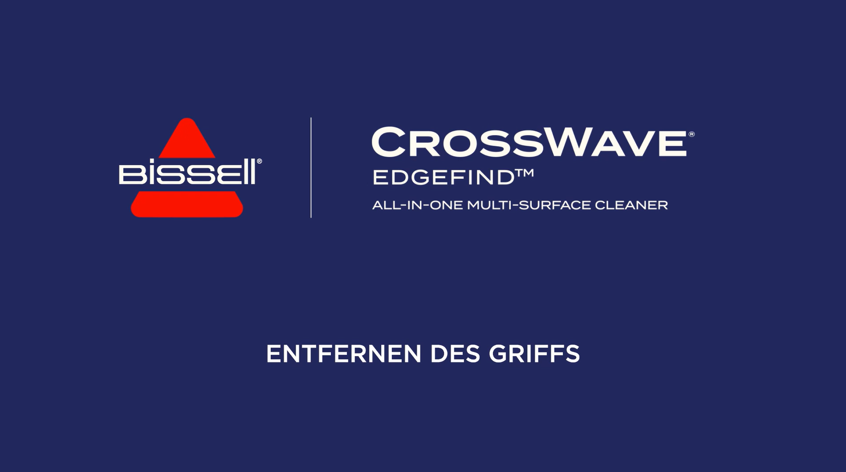 Entfernen des Griffs